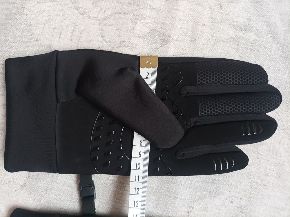 10,5cm L rekawice zimowe do roweru ekranu