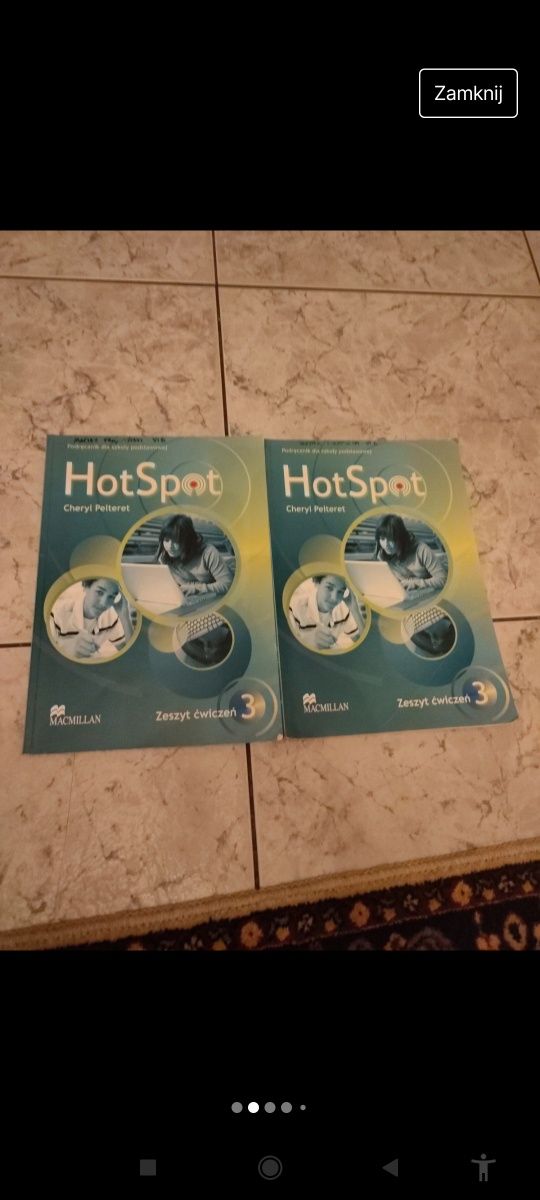 Hot Spot 3 Zeszyt ćwiczeń x2 Cheryl Pelteret