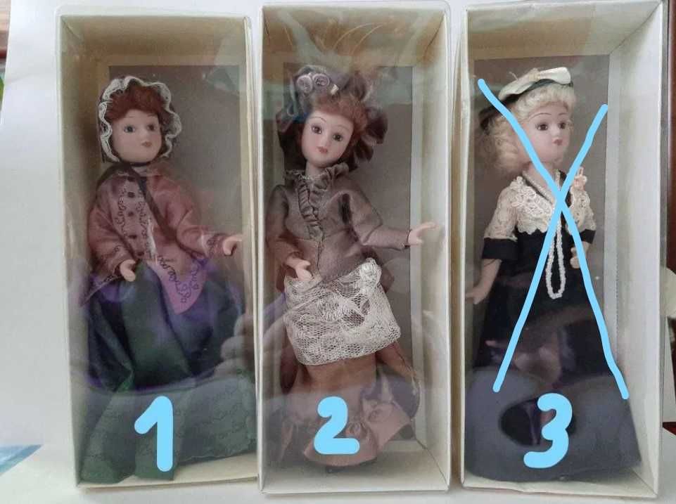 Фарфоровые куклы Колекция фарфоровых кукл Дамы эпохи