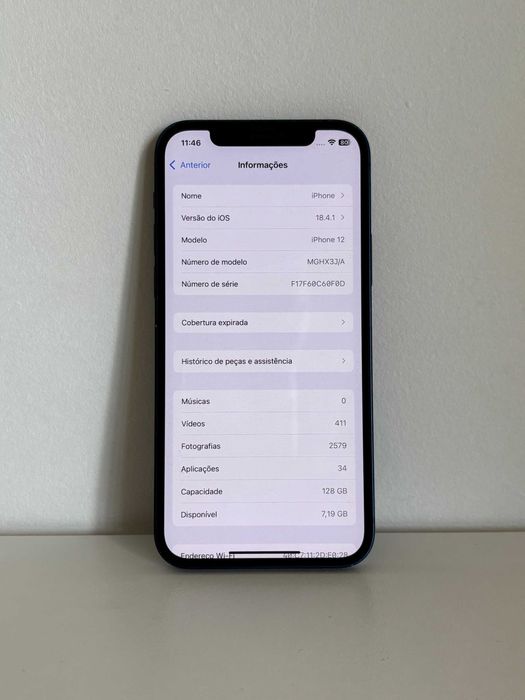 iPhone 12 128GB Azul Escuro