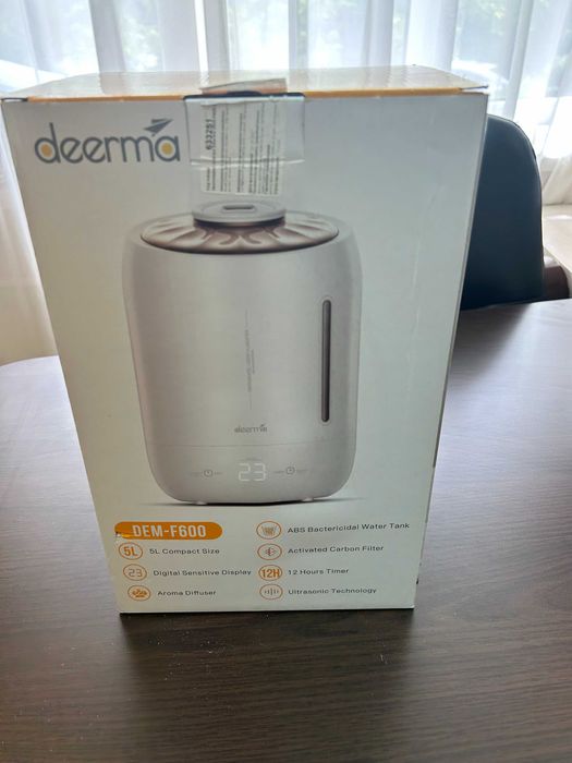 Зволожувач НОВИЙ В УПАКОВЦІ deerma DEM-F600
