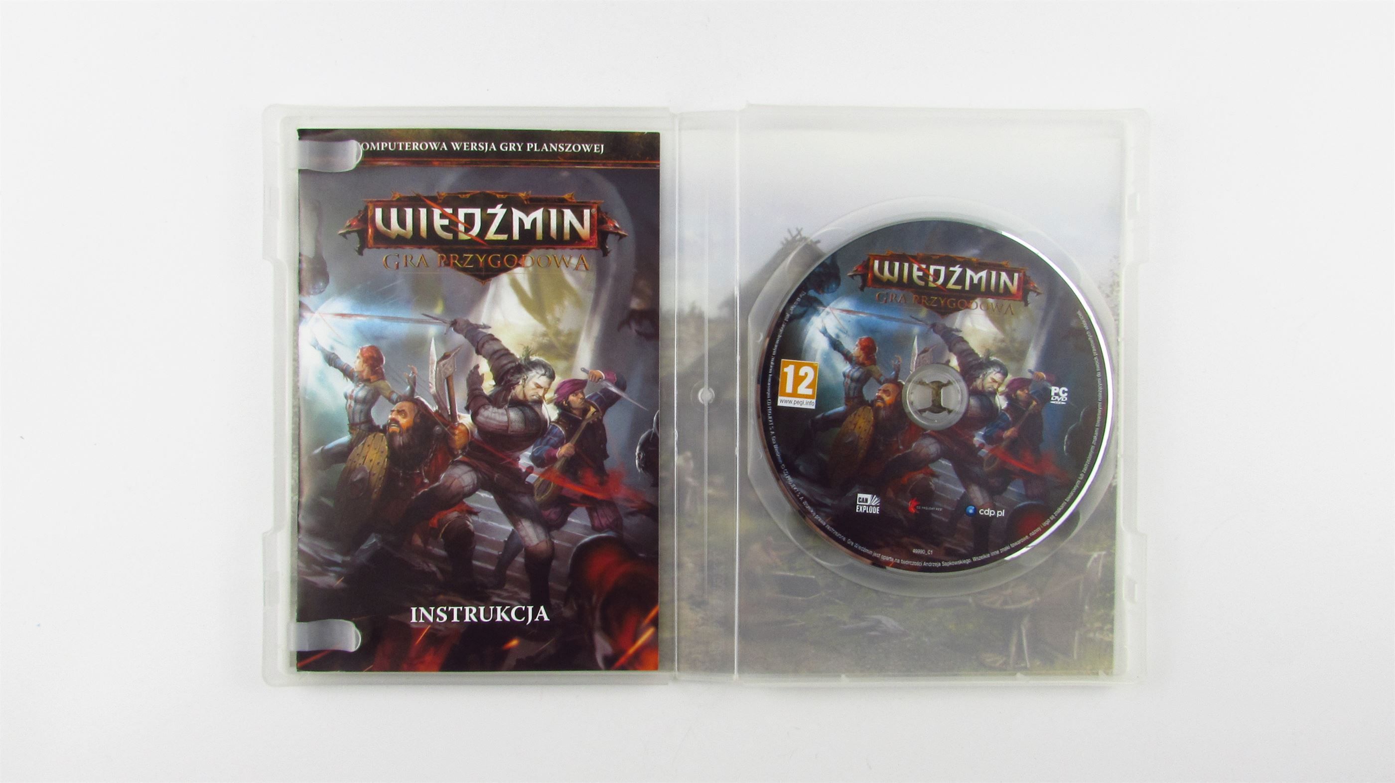 CD PROJEKT - Wiedźmin Gra Przygodowa Planszowa PC Komputer