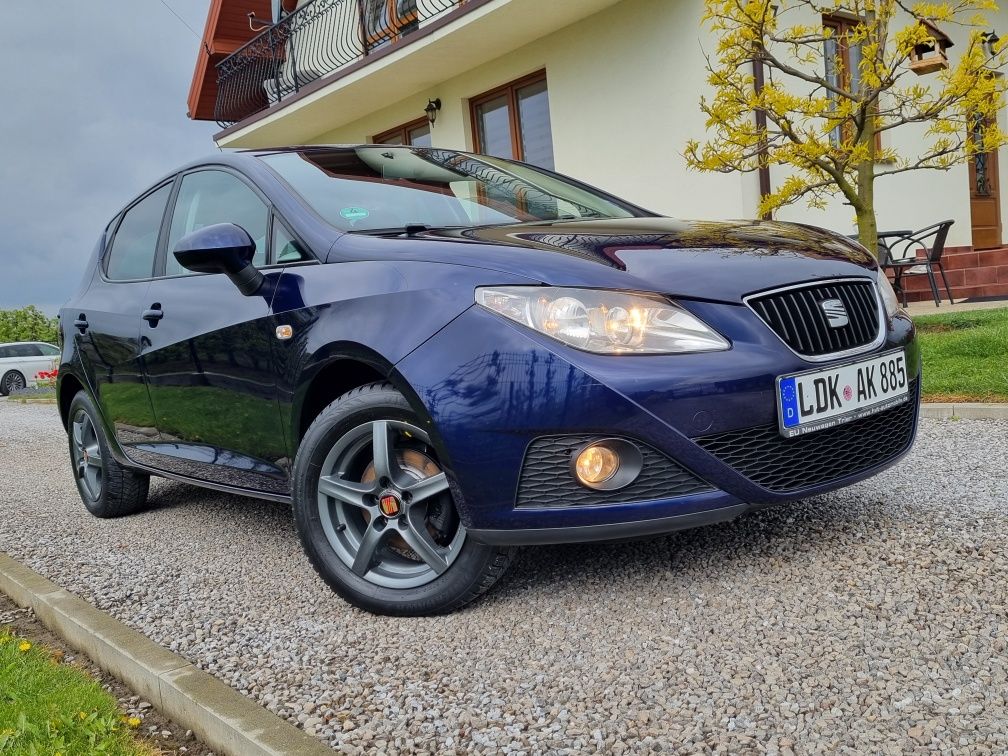 Seat Ibiza 09-10 Rok 1,6   Benzyna Mpi 168 Tys B Ładne Nowy rozrząd