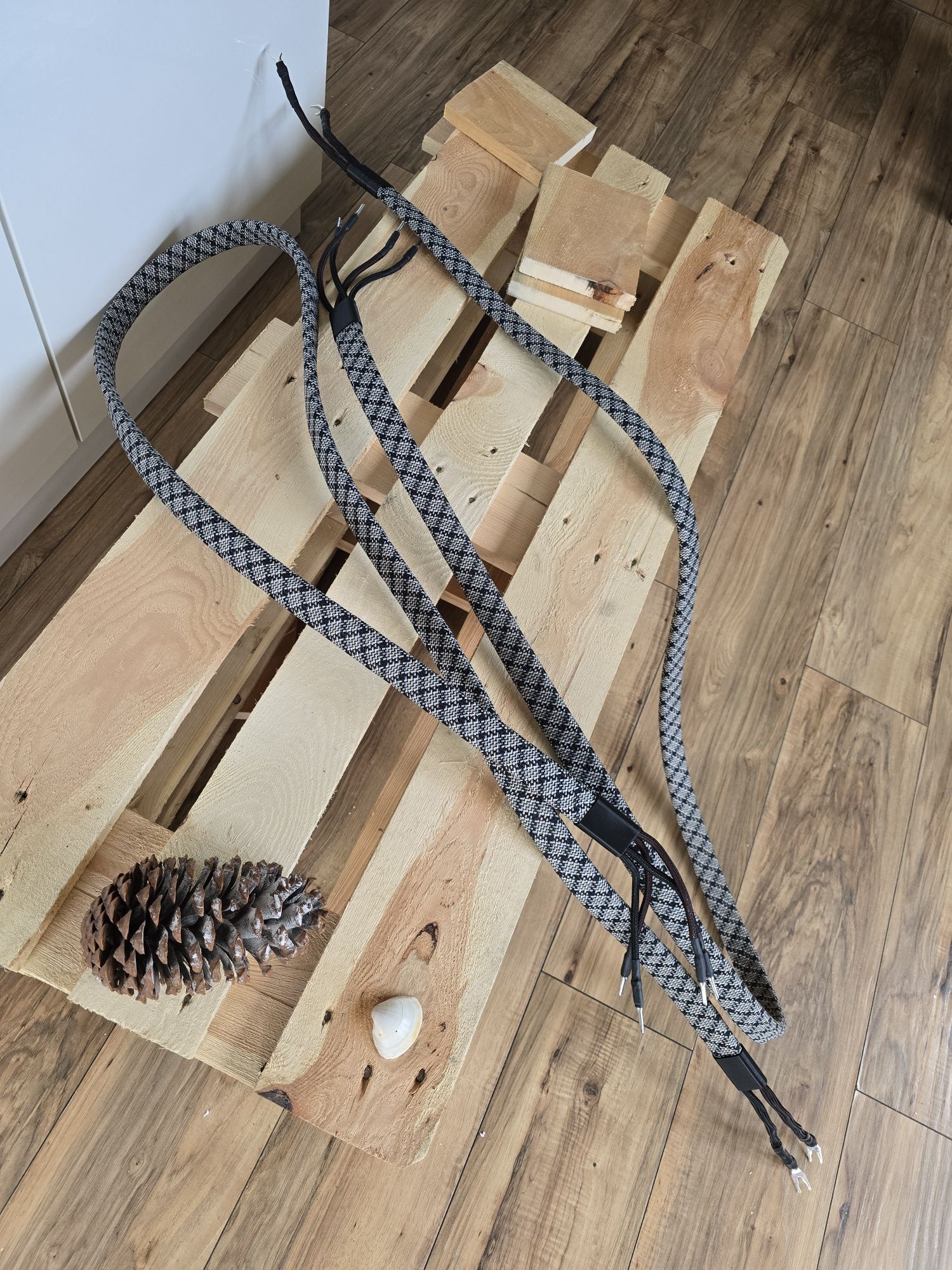 Kable głośnikowe bi wire linn k400 oplot