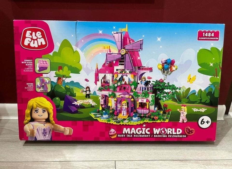 Klocki elefun Bajkowa Restauracja nowy zestaw jak LEGO