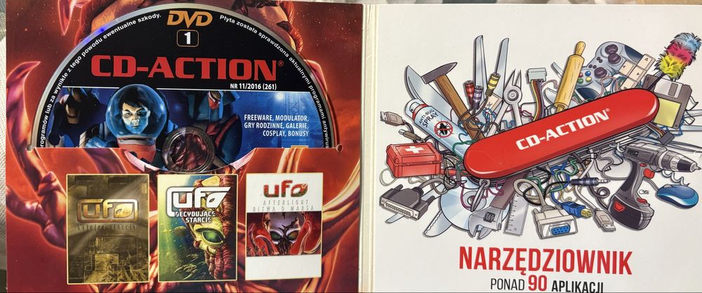 Gry CD-Action DVD #1 nr 261: UFO - trylogia, Guilty Gear Isuka
