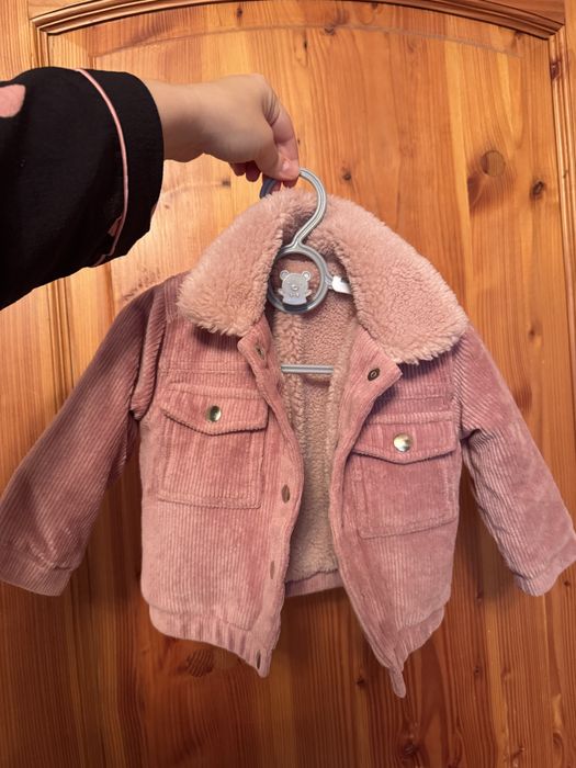 Вельветова куртка для дівчат 6-9міс