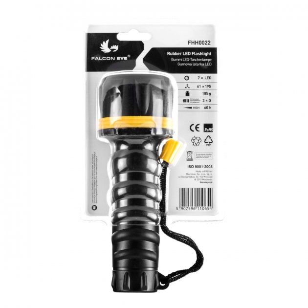 Ліхтар Falcon Eye LED Rubber