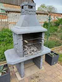 Grill betonowy  ogrodowy