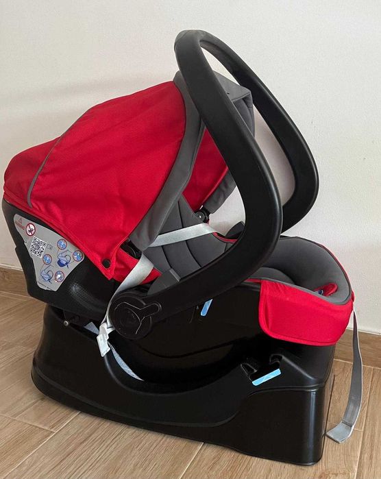 Trio de carrinho- ovo, alcofa e carrinho de  passeio