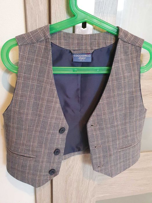 Spodnie i kamizelka coccodrillo 116