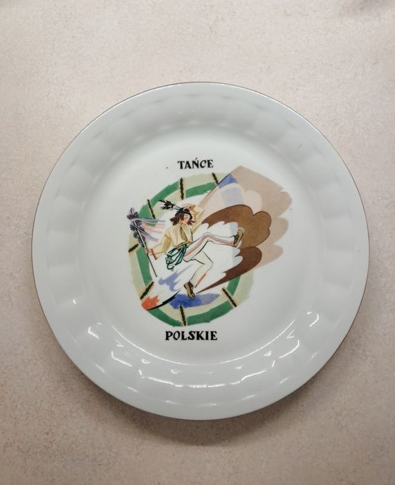 Talerz Chodzież Tańce Polskie proj. Zofia Stryjeńska