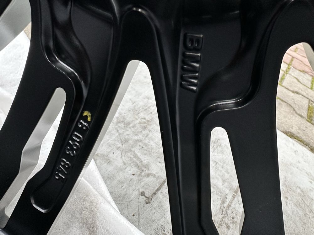 Oryginalne Nowe Felgi Koła BMW M2 G87 M3 G80 M4 G82 19” 829m Jet Black