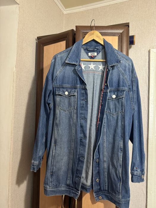 Джинсовая куртка tommy hilfiger