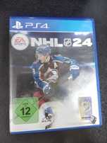 NHL 24 PS4 Angielska wersja gry / Okładka Niemiecka / hokej 2024