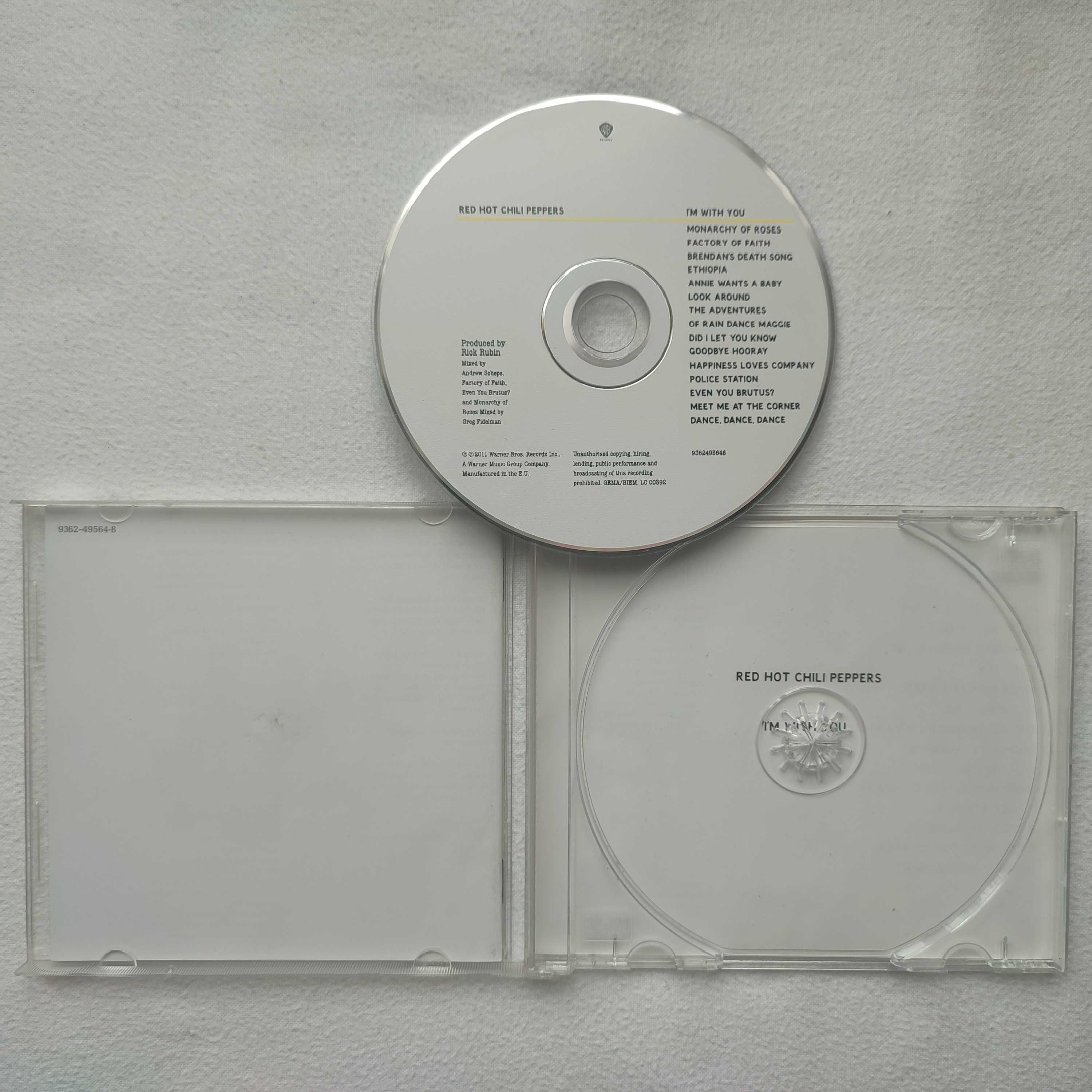 Аудіо СД(CD-DA) -RED HOT CHILI PEPPERS -2011+ D-A-D -2008+ NOFX - 2009