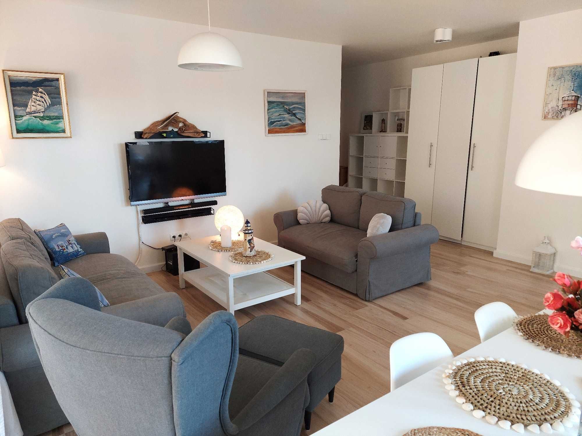 Apartament Morze Sztuki, noclegi, pokój, Jantar do wynajęcia (70.4m2)