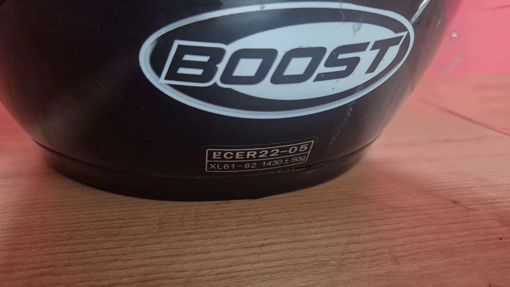 Kask motocyklowy boost xl