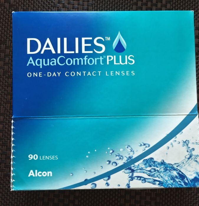 Продам контактні лінзи Dailies Aqua Comfort Plus 
Сфе