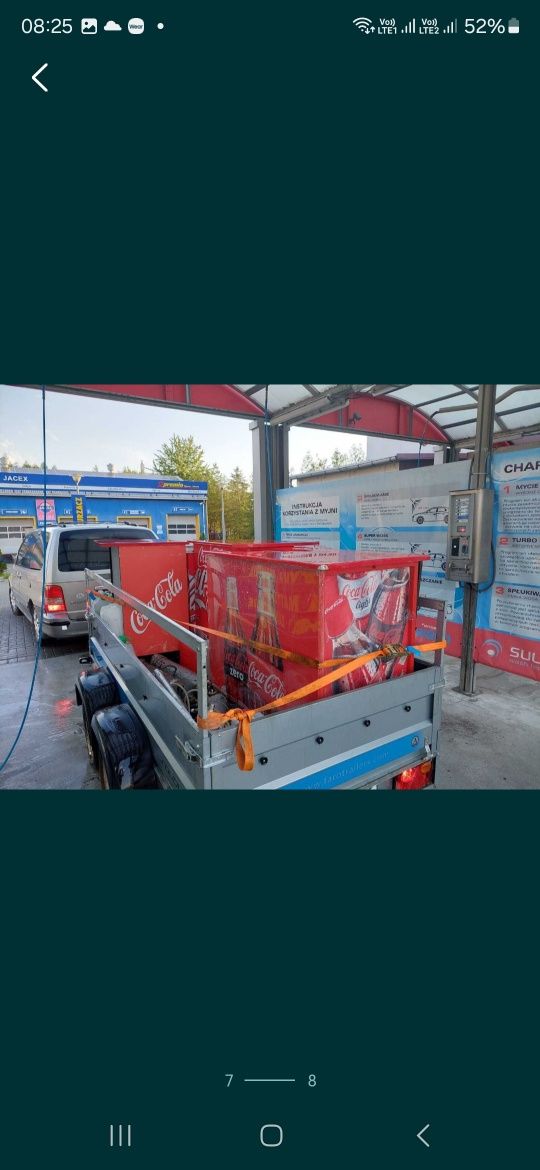 Wózek Dystrybutor ,saturator,nalewak coca cola