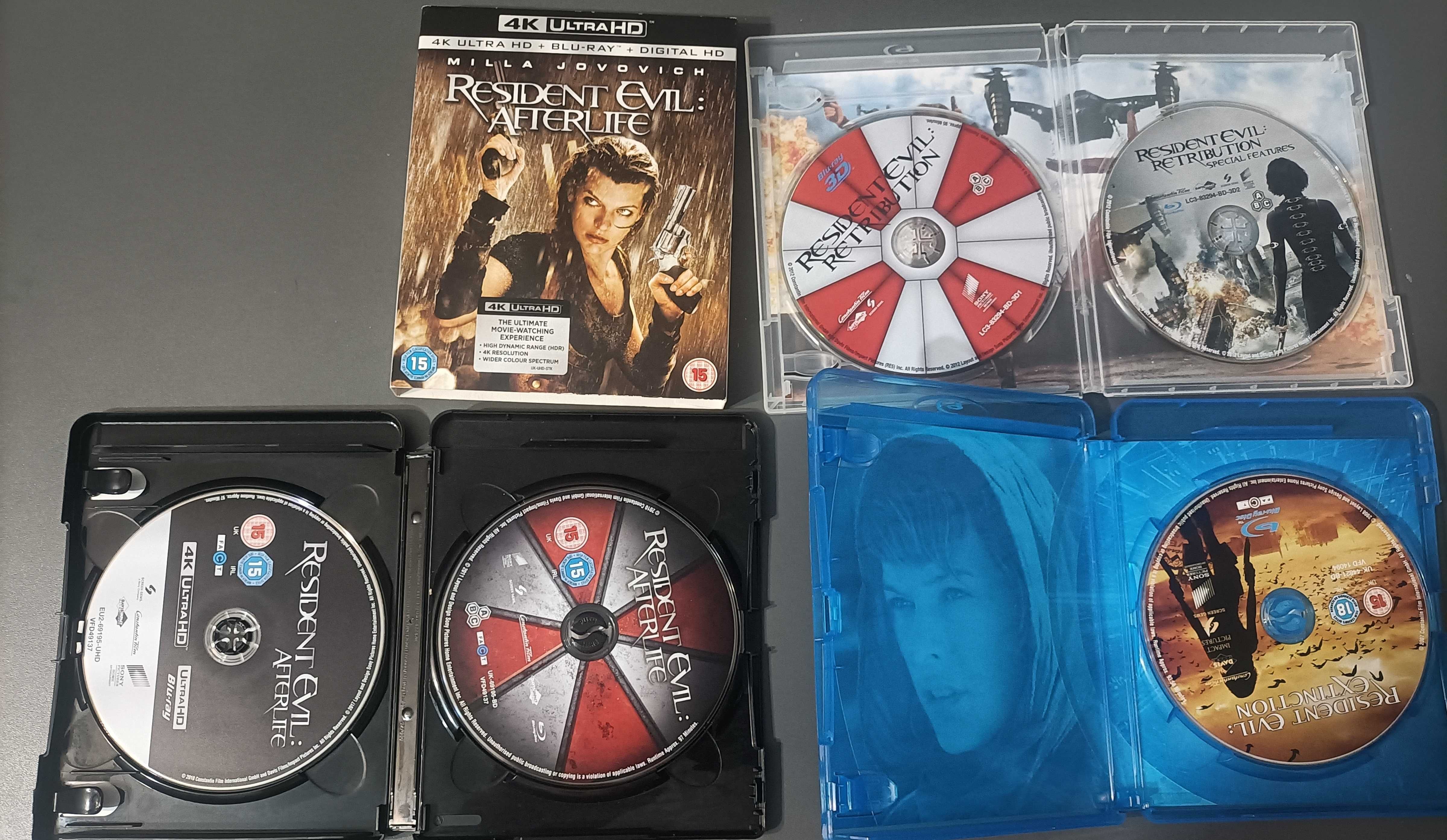 Resident Evil  - 3 filmy Zagłada, Afterlife, Retrybucja - Black Friday