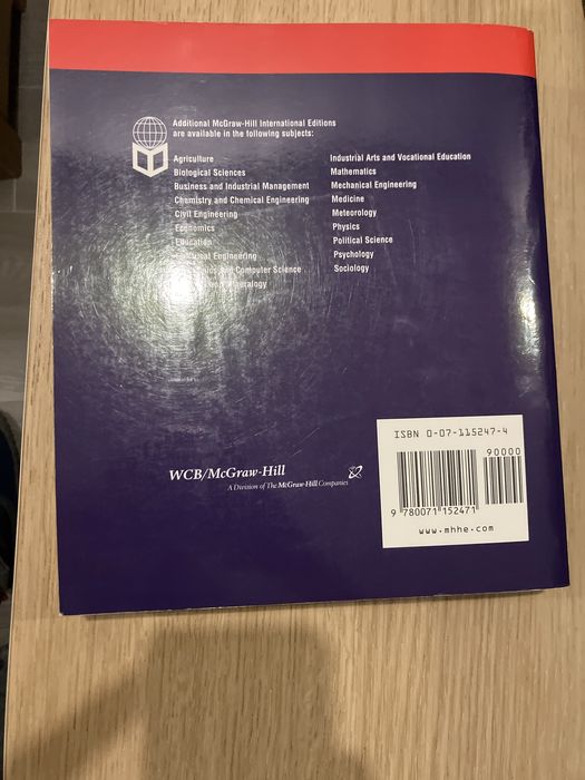 Livro “Thermodynamics: an engineering approach”