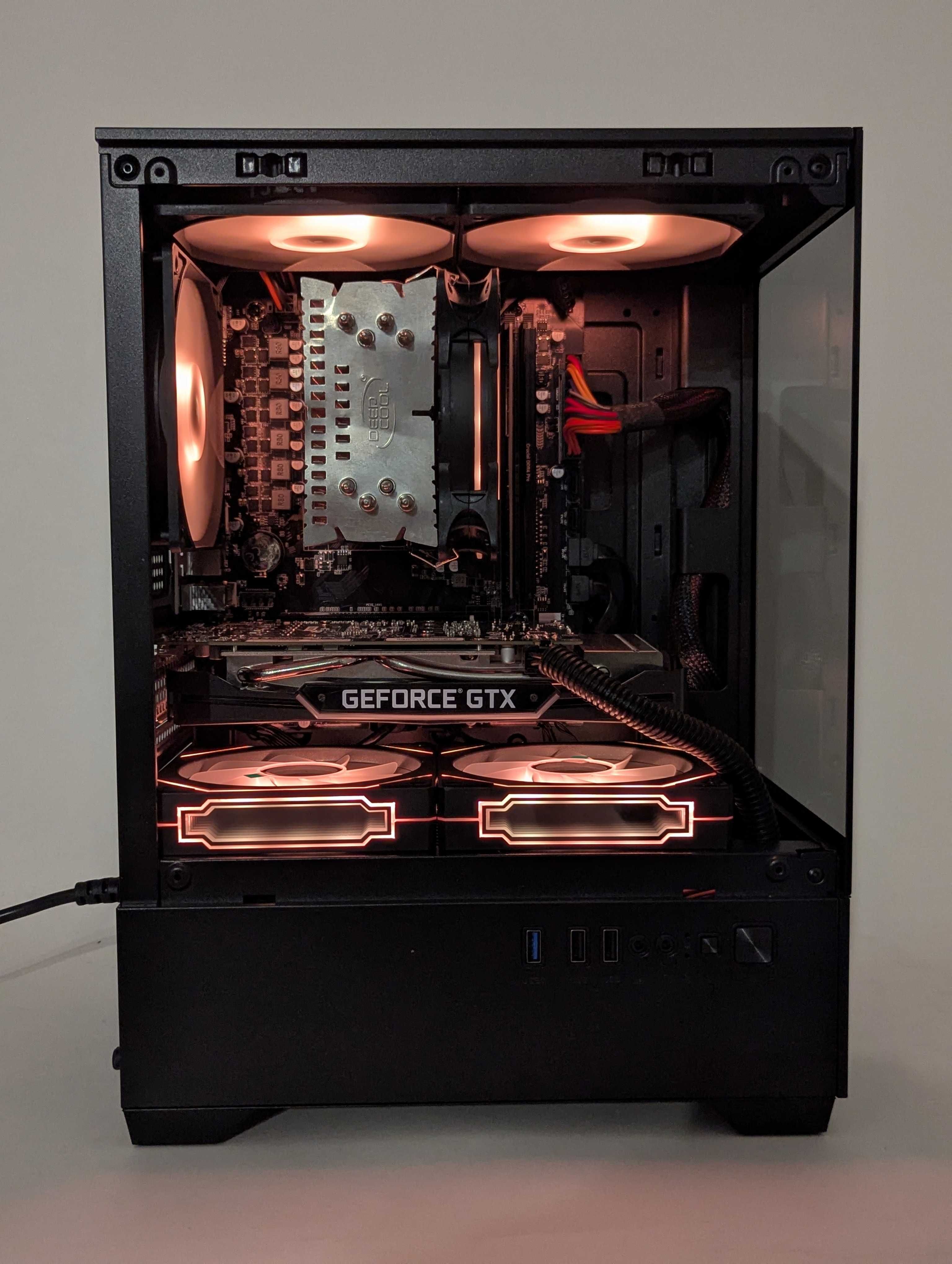 Ігровий ПК • GTX 1660 TI • Ryzen 5 5500 • DDR4 32GB • 1TB SSD + HDD