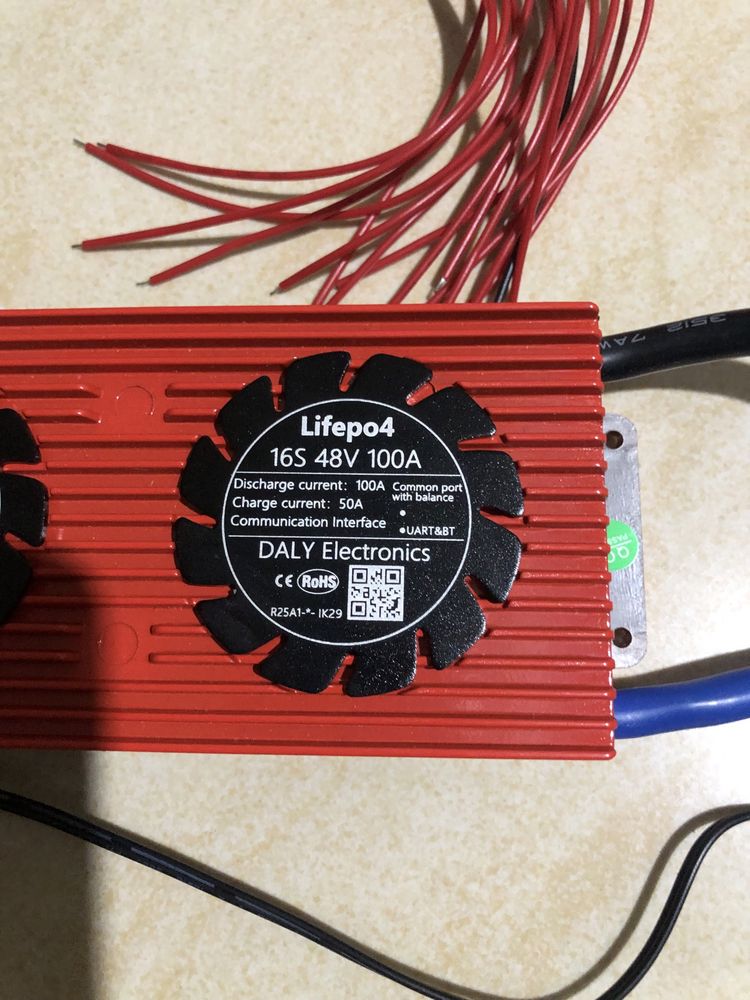 Bms DALY Lifepo4 16s 48V 100A