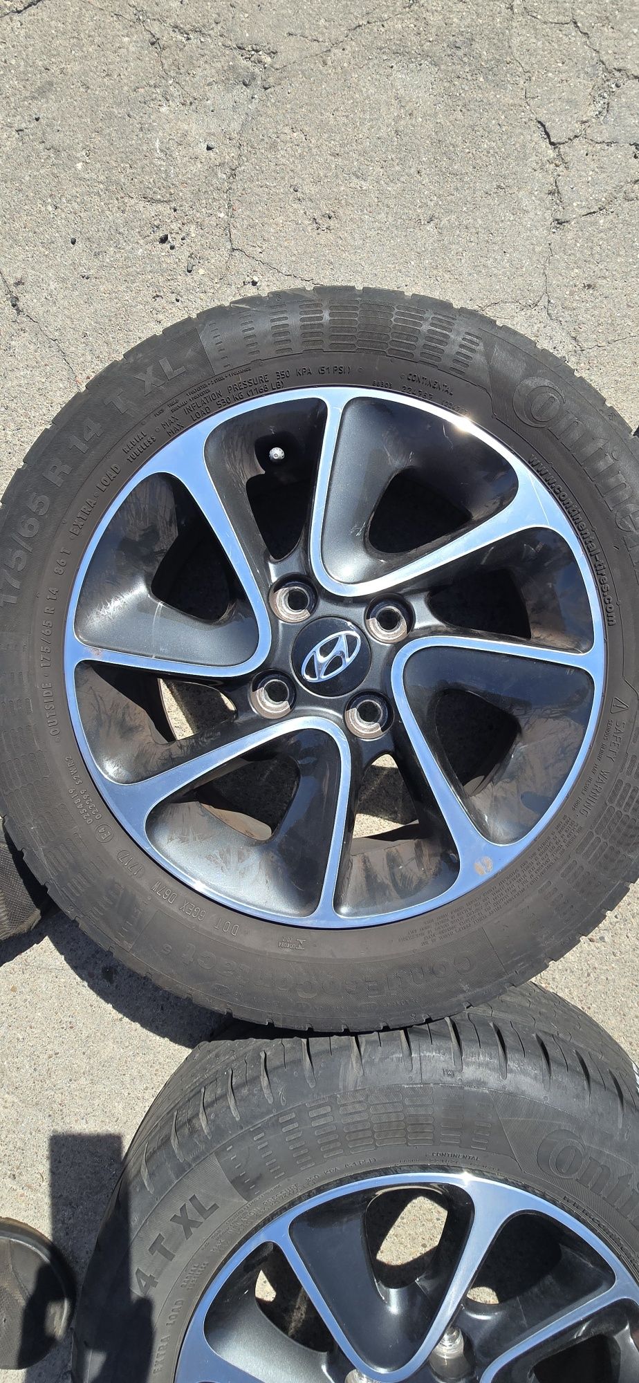 Felgi aluminiowe 14 4x100 Hyundai i10 i20 getz Kia