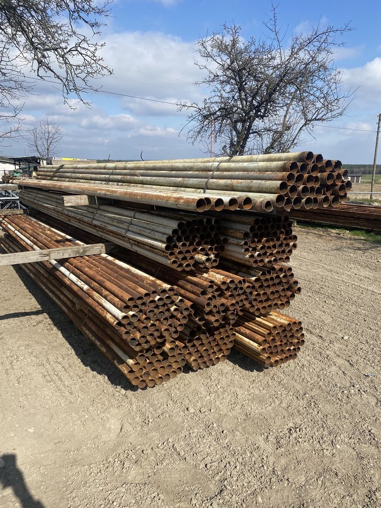 Słupki ogrodzeniowe 2m 2.15m 2.25m 2.5m 3mfi 45/51 i inne rura stalowa