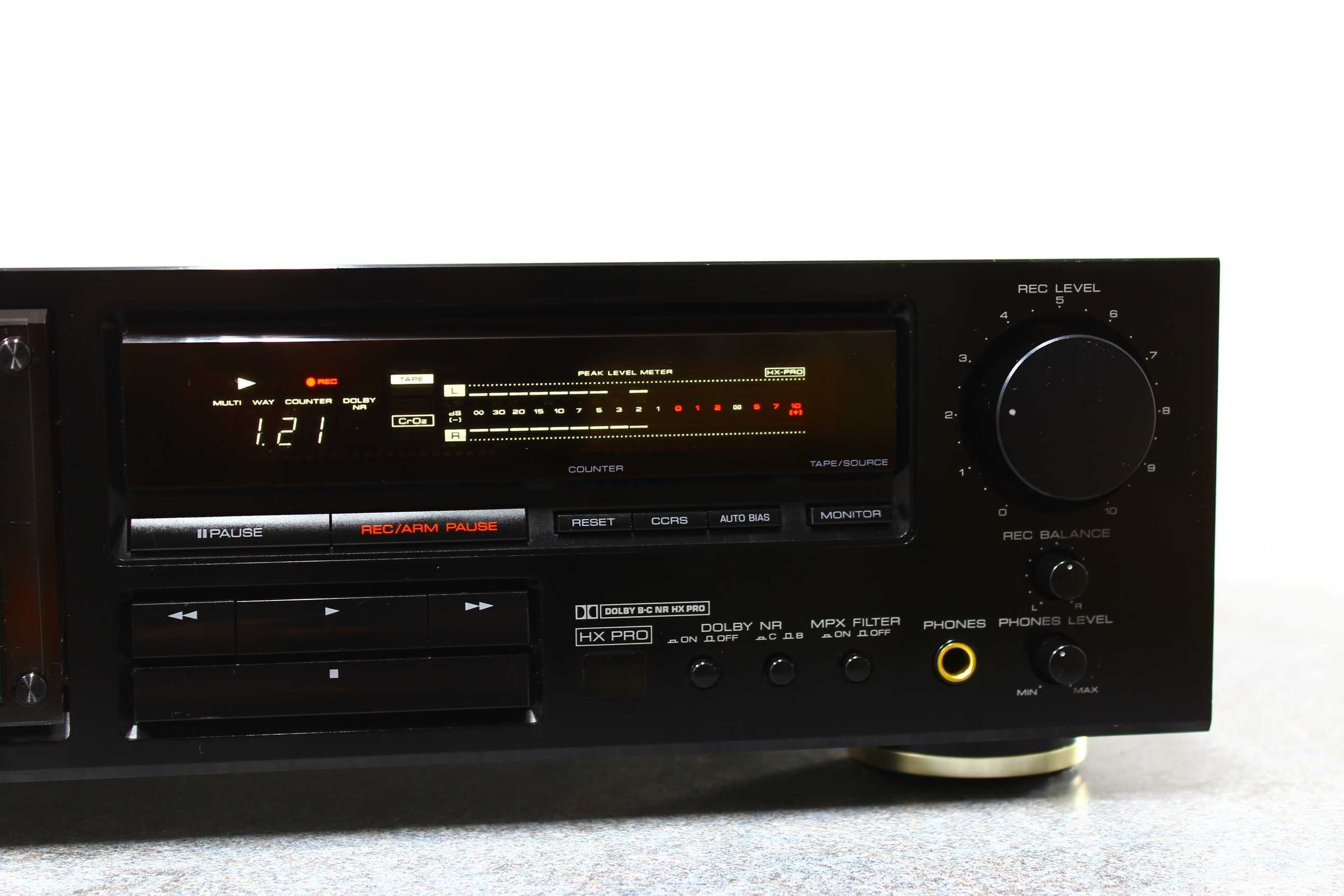 Magnetofon KENWOOD KX-4520 # 3 GŁOWICE # 2 WAŁKI # Wysoki Model !