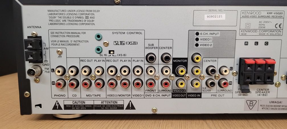 Amplituner KENWOOD KRF-V5020 Stan BDB Okazja