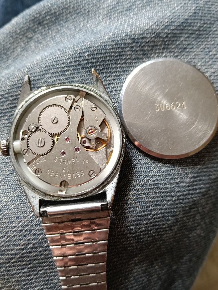 Часы механические Poljot 17 jewels,часи Польот , Полёт