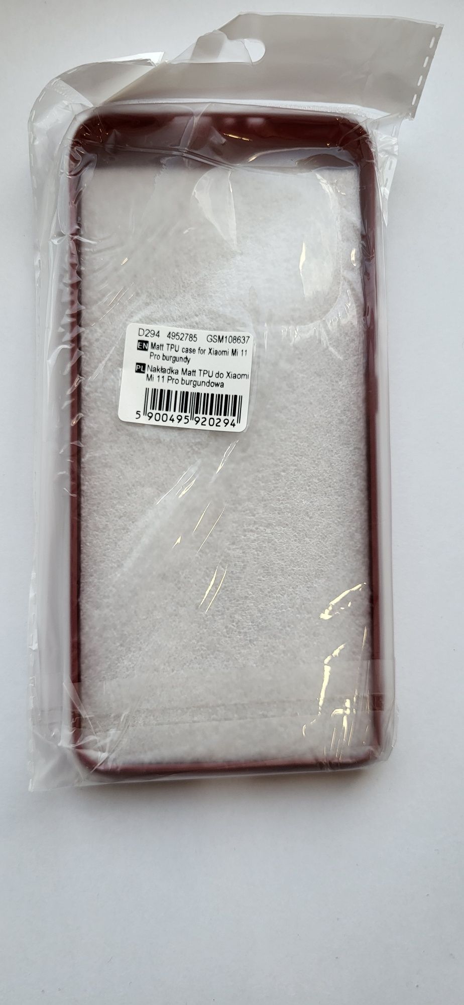 Etui Xiaomi MI 11 Pro - ciemnoczerwone