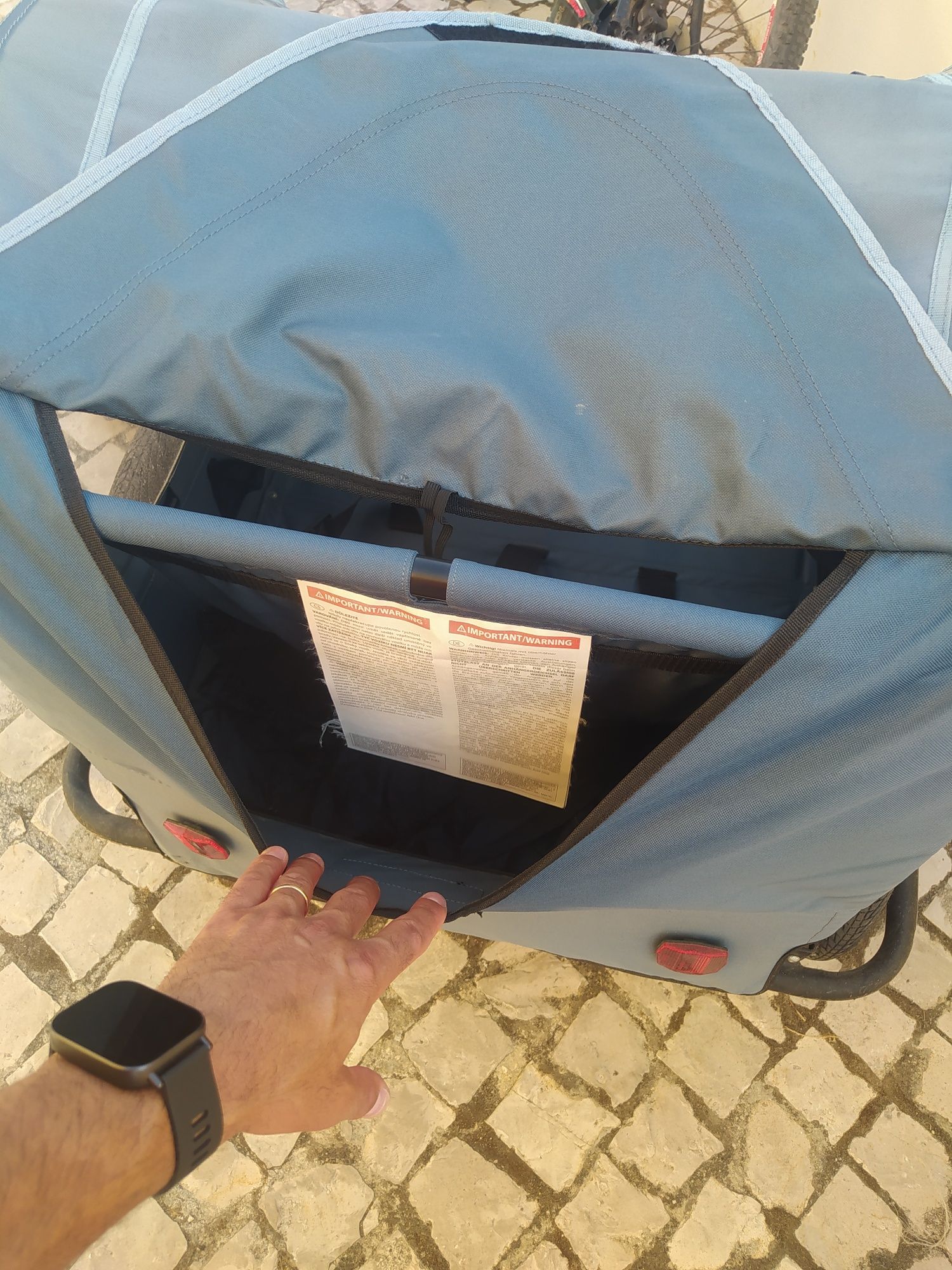 Atrelado para bicicleta