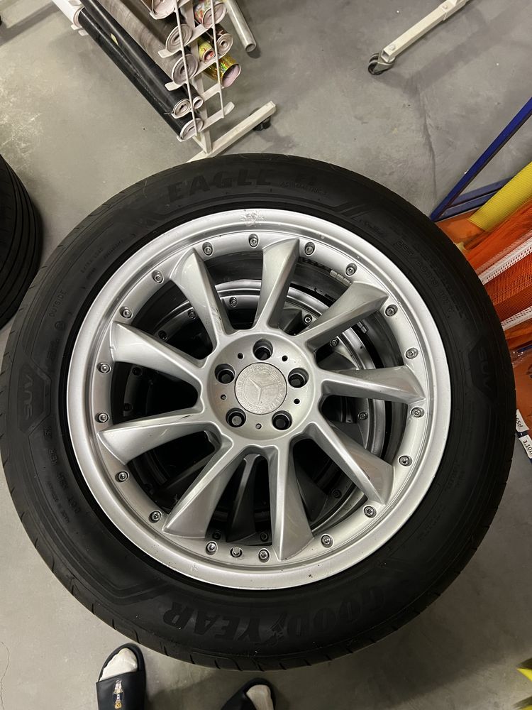 MERCEDES LORINSER REPLIKA 19x 8 1/2 JJ komplet alufelg + opony
