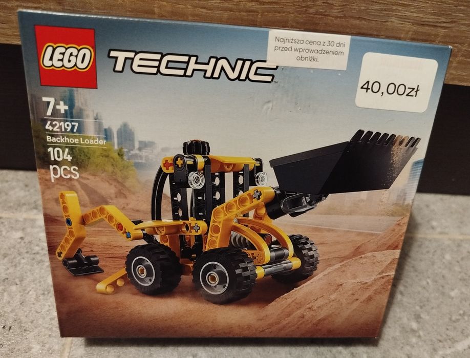 LEGO Technic | 42197 | Koparko-Ładowarka, Konstrukcyjna
