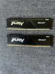 Pamięci ram kingston fury 16gb (2x8gb) DDR4 2666Mhz CL16