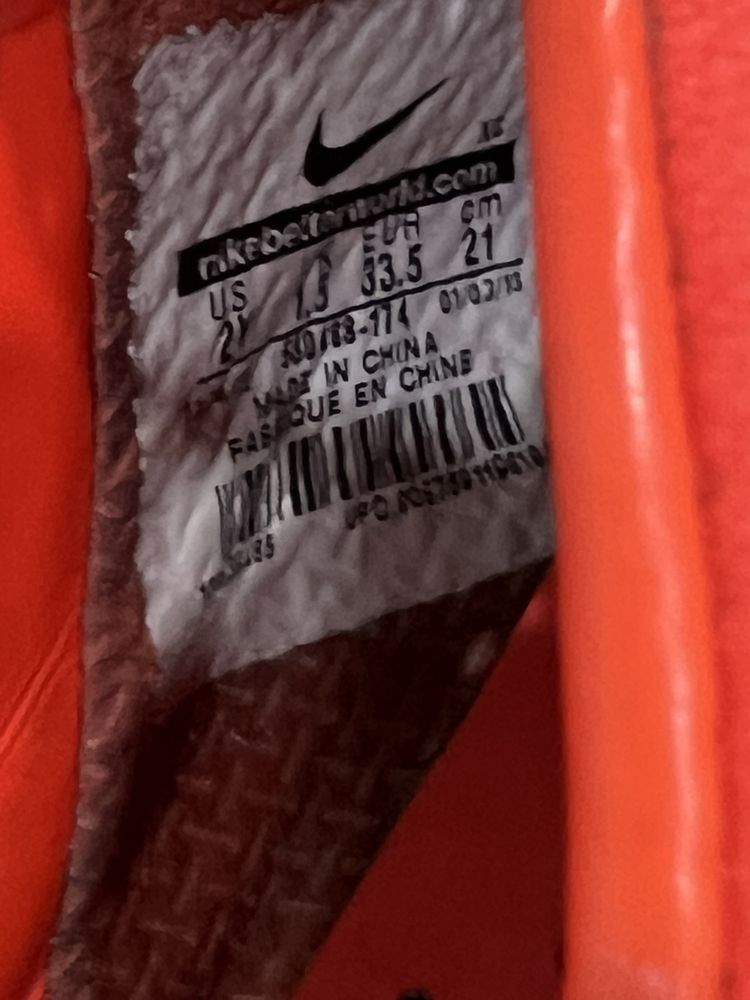 Buty piłkarskie Nike rozmiar 33.5