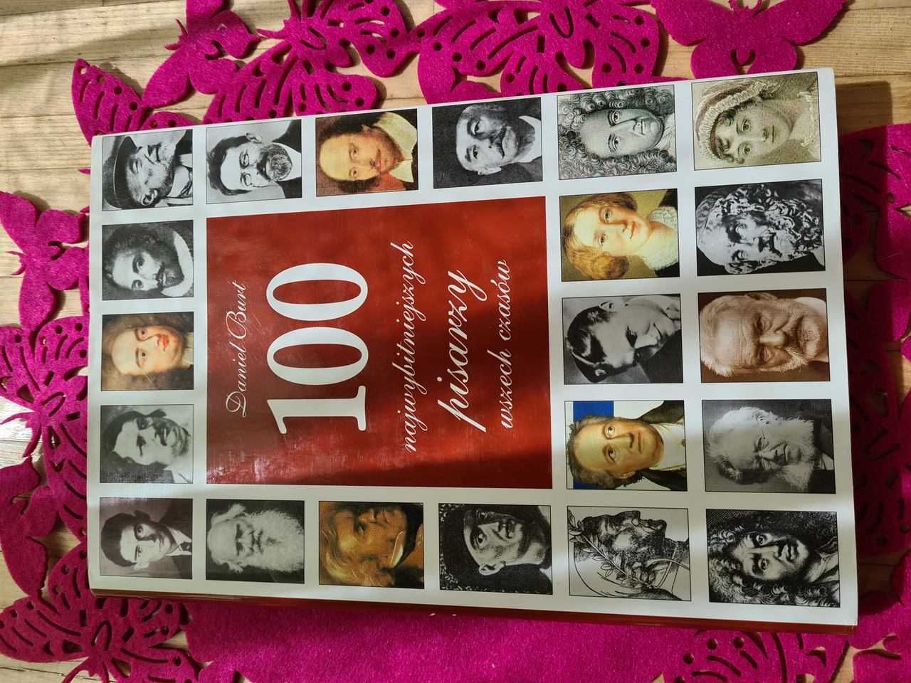 100 najwybitniejszych pisarzy wszech czasów, prezent książka szkoła