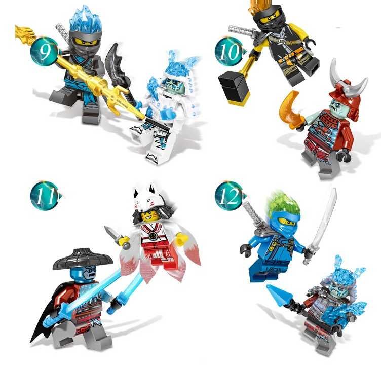 Bonecos minifiguras Ninjago nº77 (compatíveis com Lego)