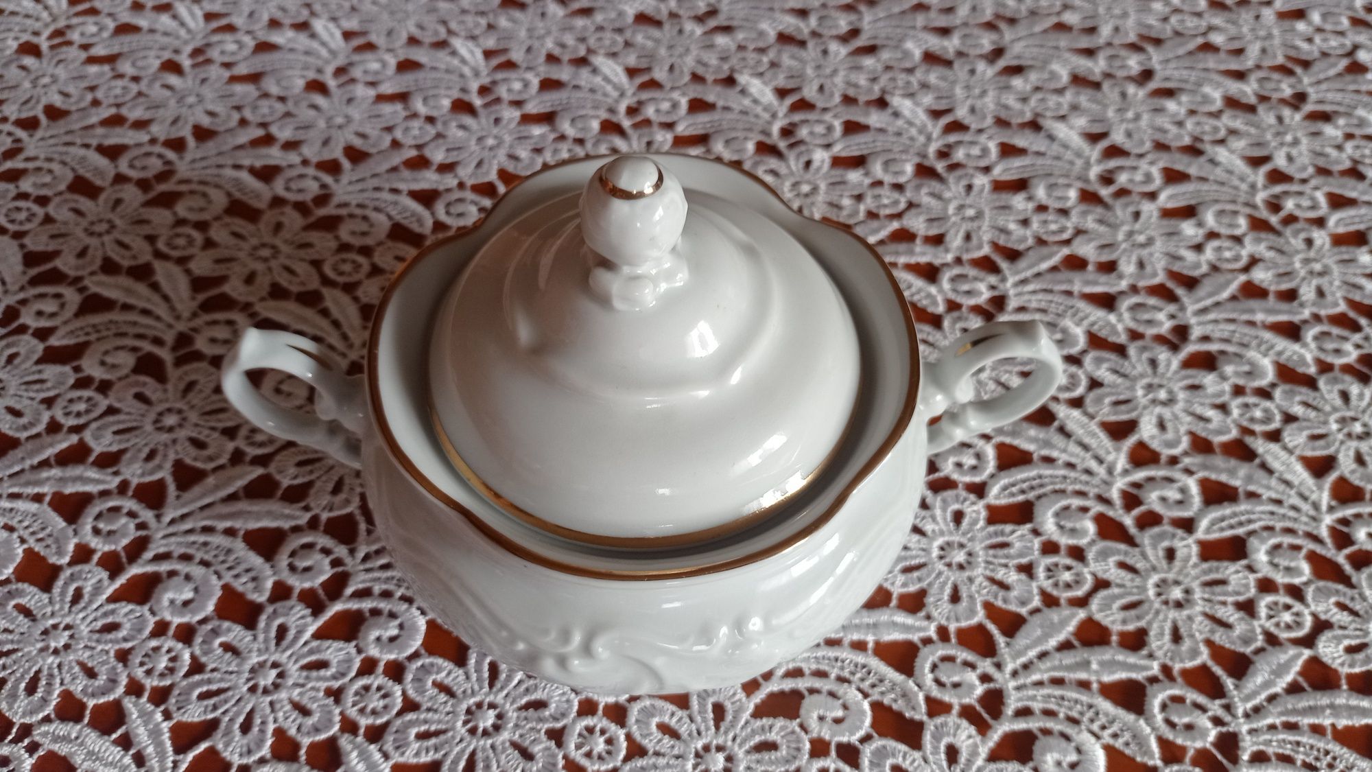 Cukiernica porcelanowa polska