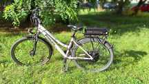 Rower trekkingowy elektryczny damski Cossack Bateria 17,5Ah 48V ,1000W