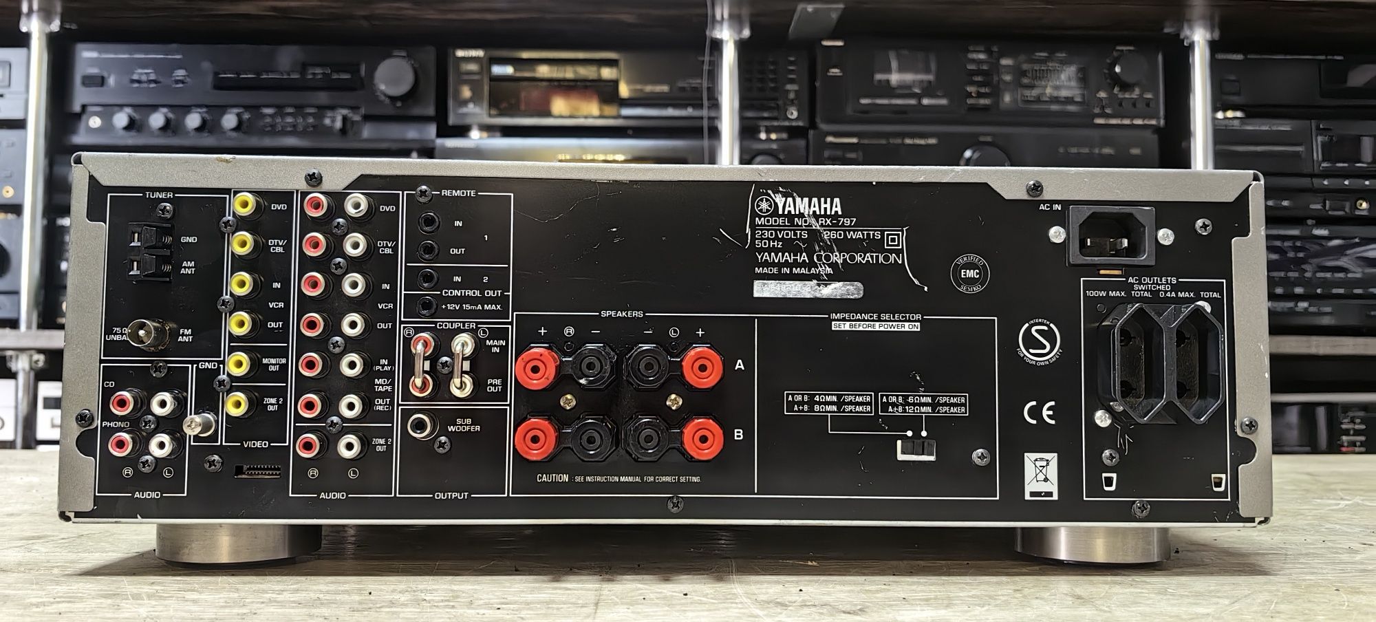 Ресивер Yamaha RX-797/4Ω