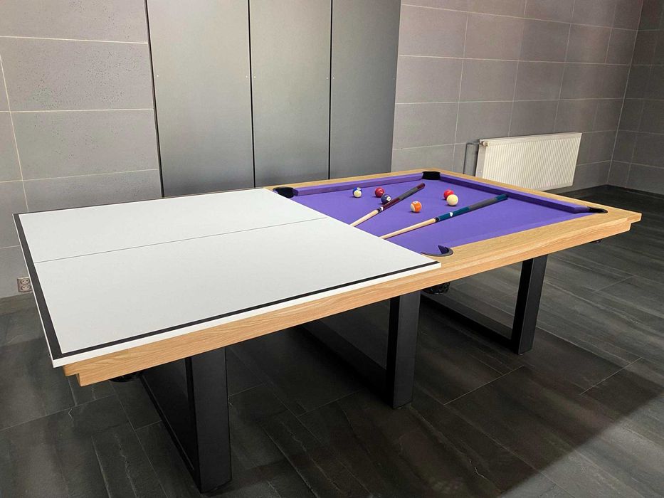 Stół Bilardowy BERGAMO 8 ft   z  blatem nakrywającym