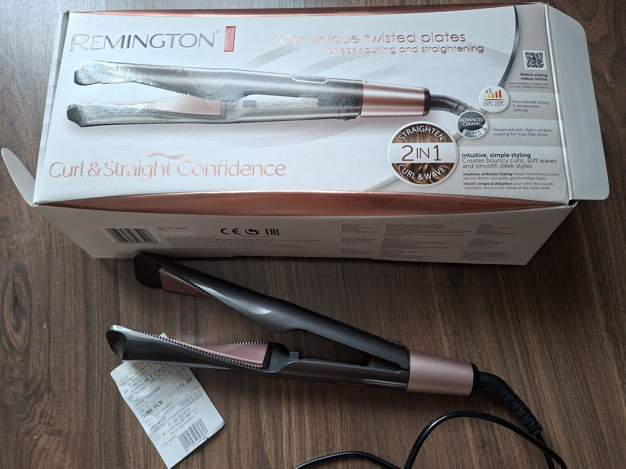 Prostownica 2 w 1 Remington
