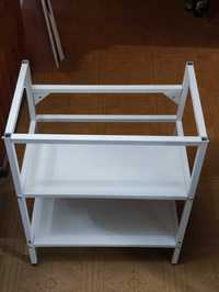 vidaXL Stelaż szafka pod umywalkę, biały, 71x38x59 cm, metalowy