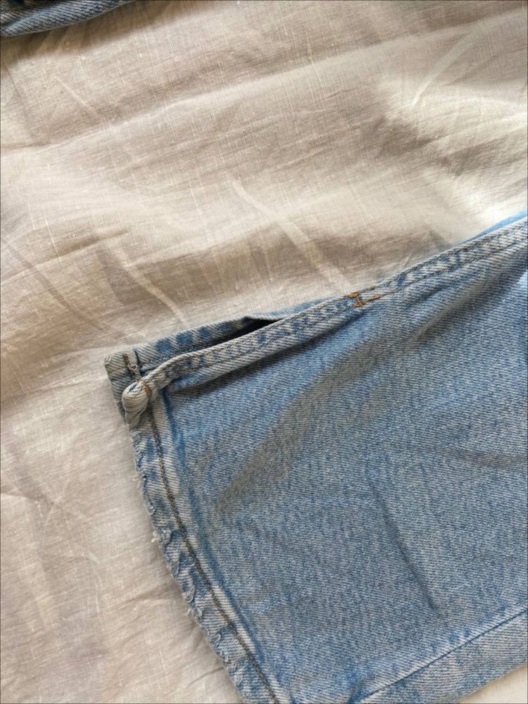 Джинси дитячі Zara з розрізами розмір 140