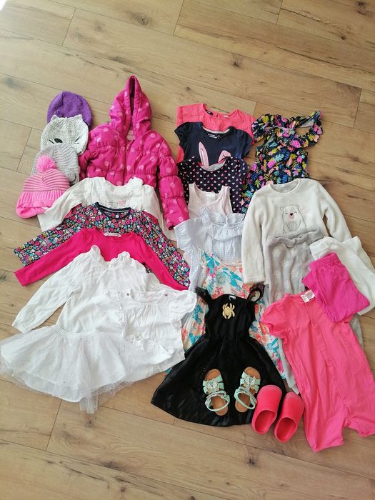 4 Zestaw ubranka dla dziewczynki rozmiar 98