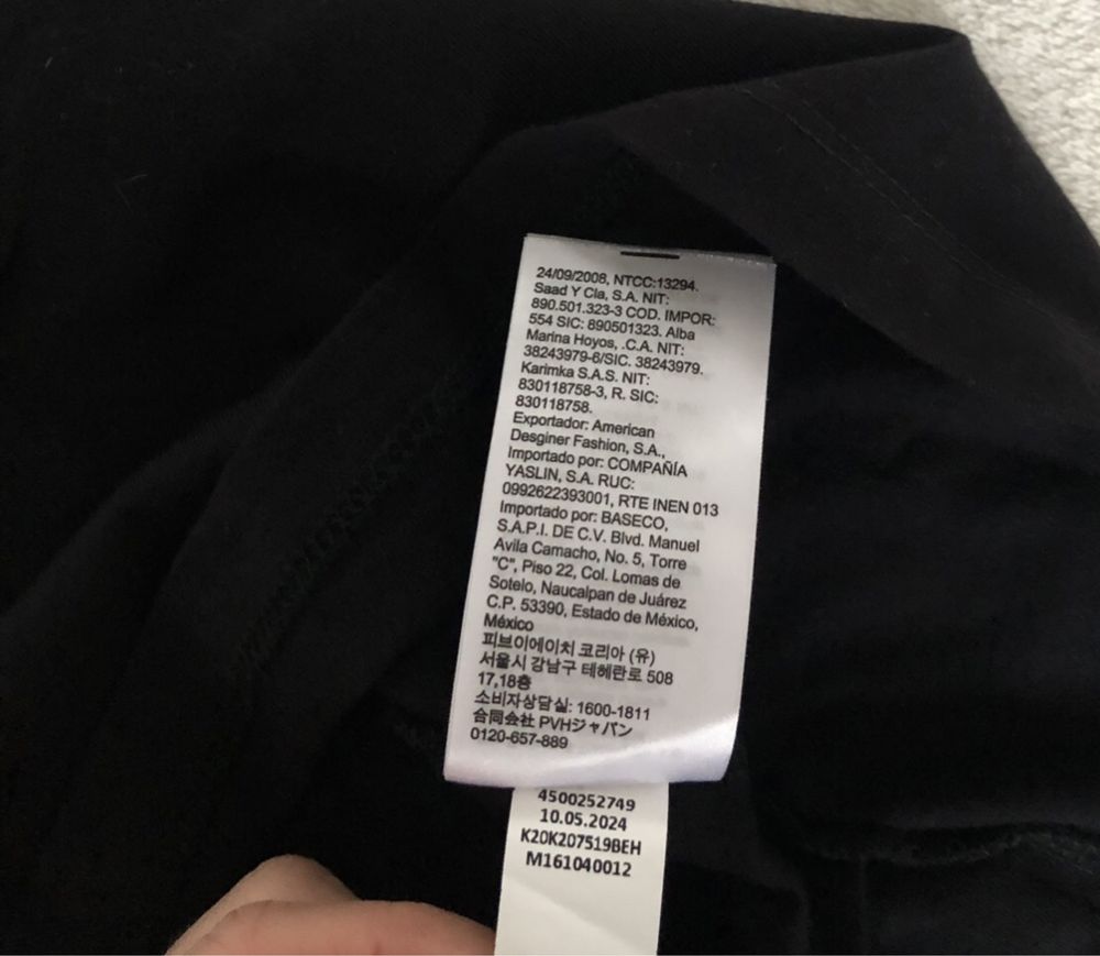 Nieosc- koszulka damska calvin klein xs-xl